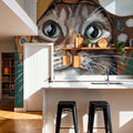 Just a Baby Cat Mural Wallpaper - room preview 05