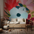 Pretty Florals I Mural Wallpaper - room preview 05