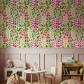 Foxgloves Mural Wallpaper - room preview 05
