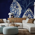 Coastal Chinoiserie IX Mural Wallpaper - room preview 05