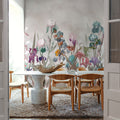 Iris Field Beige Mural Wallpaper - room preview 05
