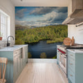 Forest Lake Mural Wallpaper - room preview 05