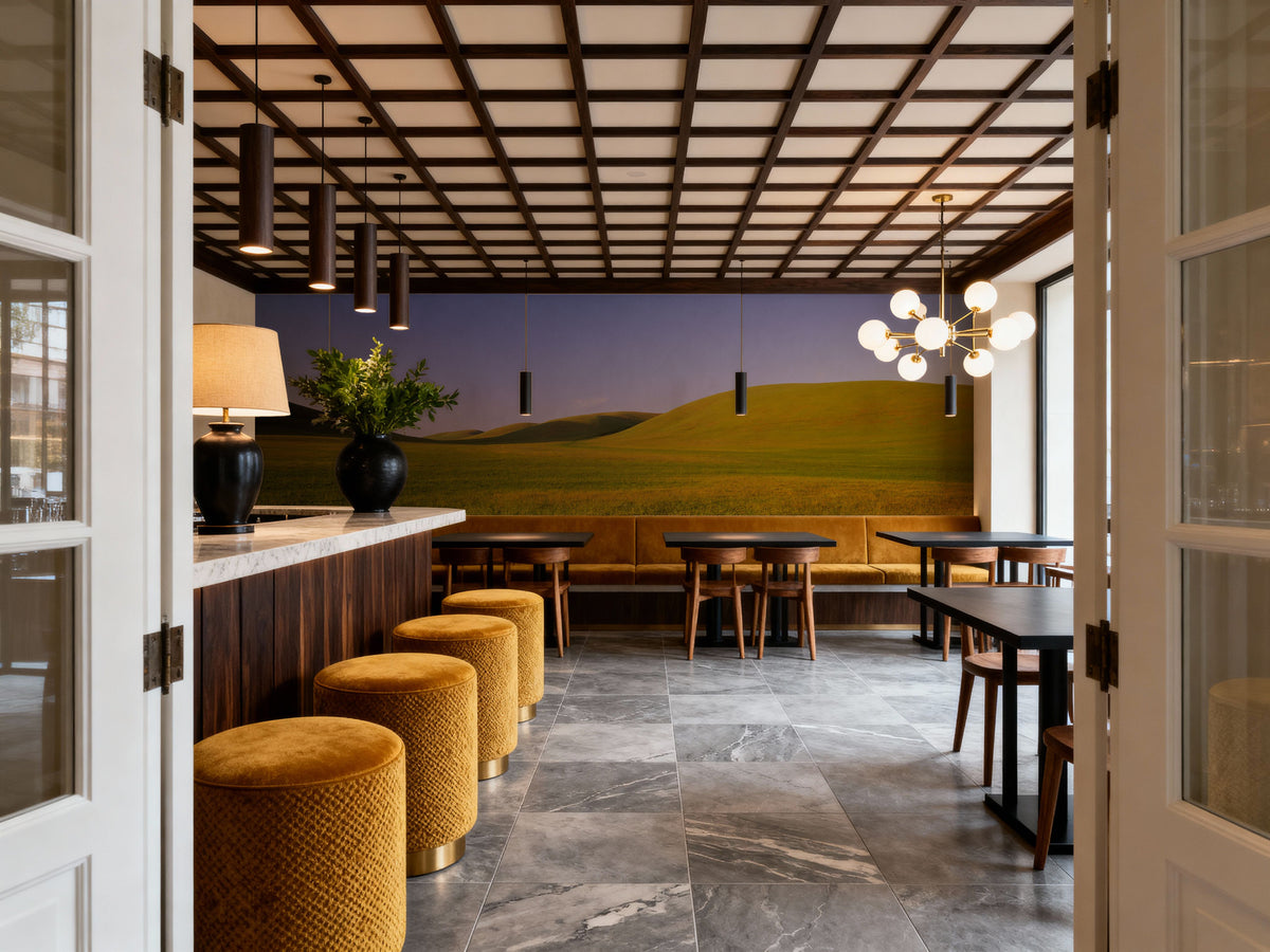 Rolling Meadows Mural Wallpaper - room preview 05