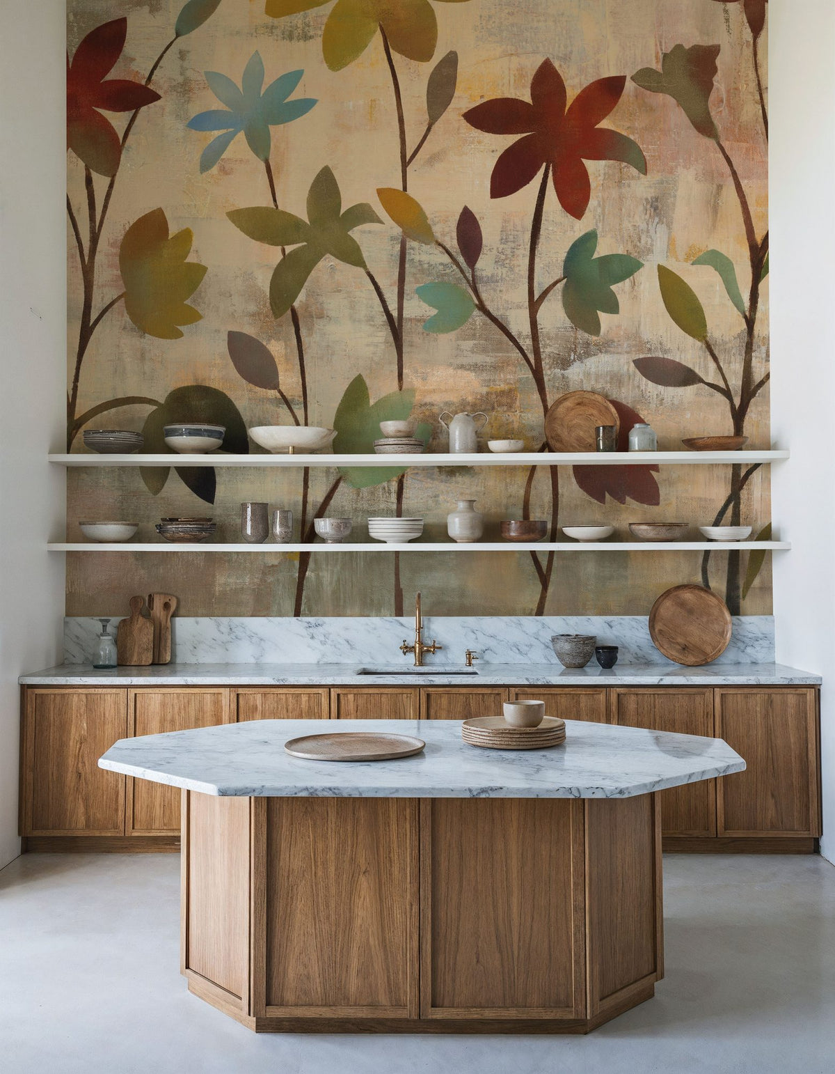Rainbow Garden Mural Wallpaper - room preview 05