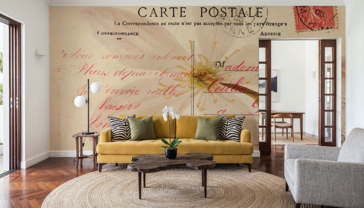 Letters to My Love II Mural Wallpaper - room preview 05