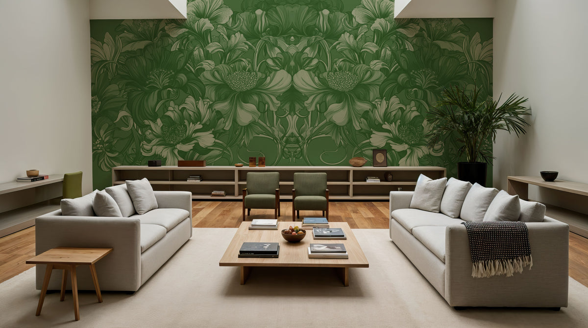 Scandi Flower III Mural Wallpaper - room preview 05