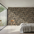 Snow Leopard Mural Wallpaper - room preview 05