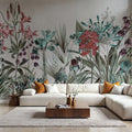 Field of Dreams Red Mural Wallpaper - room preview 05