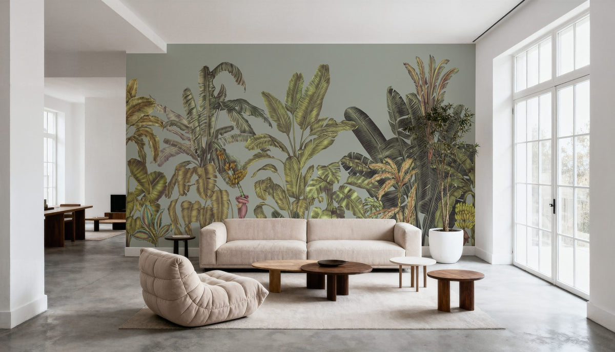 Madagascar Foliage, Sky Mural Wallpaper - room preview 05
