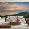 Coastal Sunrise Mural Wallpaper - room preview 05