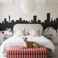 Pretoria South Africa Skyline Black & White Mural Wallpaper - room preview 05