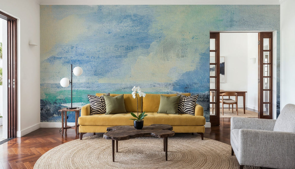 Coastal Blues II Mural Wallpaper - room preview 05