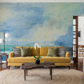 Coastal Blues II Mural Wallpaper - room preview 05