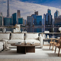 Downtown Dubai Mural Wallpaper - room preview 05