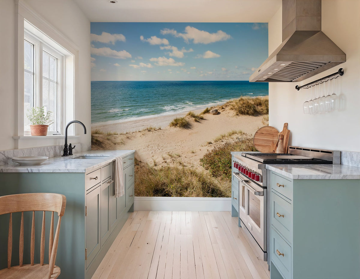 Dune Landscape Mural Wallpaper - room preview 05