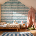 Horizontal Repeat Mural Wallpaper - room preview 05