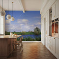 Dutch Riverside Windmill Mural Wallpaper - room preview 05