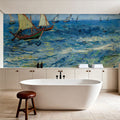 Seascape At Saintes-Maries Mural Wallpaper - room preview 05
