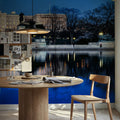 Capitol Twilight Mural Wallpaper - Blue Tone - room preview 05