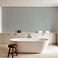 Les Andelys Vertical, Duck Egg Mural Wallpaper - room preview 05