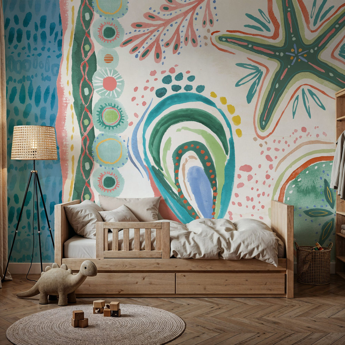 Coastline I Mural Wallpaper - room preview 05