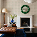 Zelij Flower Squares Mural Wallpaper - room preview 05