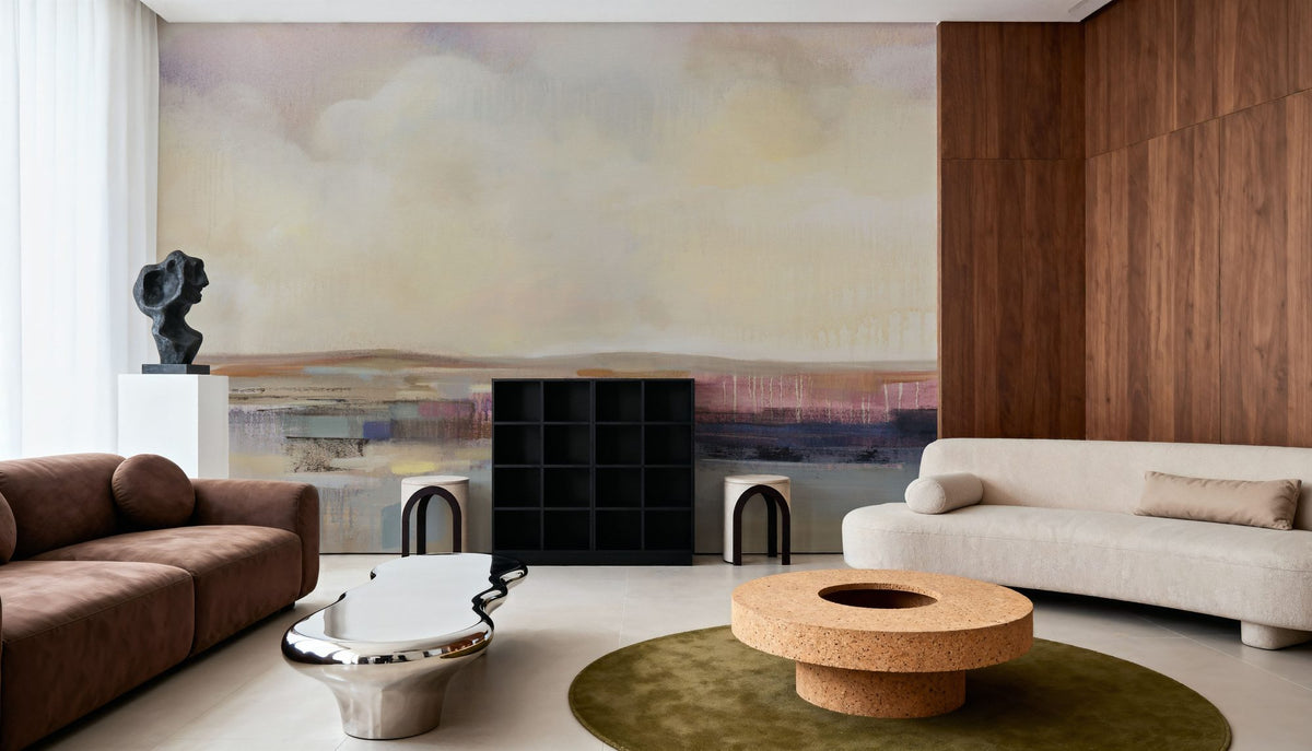 Billowing Clouds Mural Wallpaper - room preview 05