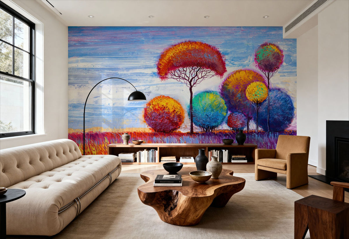 Kaleidoscope Grove Mural Wallpaper - room preview 05