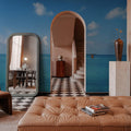 Serene Horizon Mural Wallpaper - room preview 05