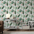 Paradise Foliage Light Mural Wallpaper - room preview 05