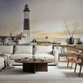 Coastal Lighthouse Beacon Mural Wallpaper - room preview 05