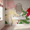 Tanigami Rose Trio Mural Wallpaper - room preview 05