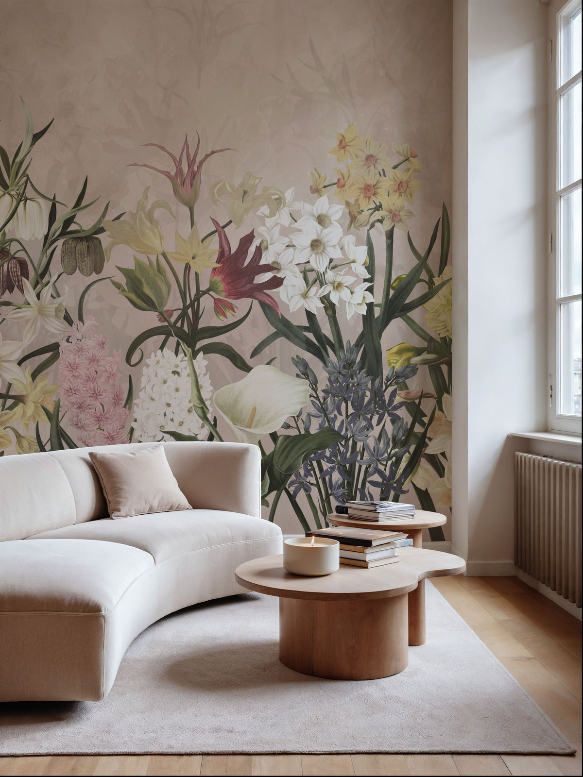 May Blooms Mural Wallpaper - room preview 05