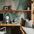 Abstract Paints, Pastels Mural Wallpaper - room preview 05