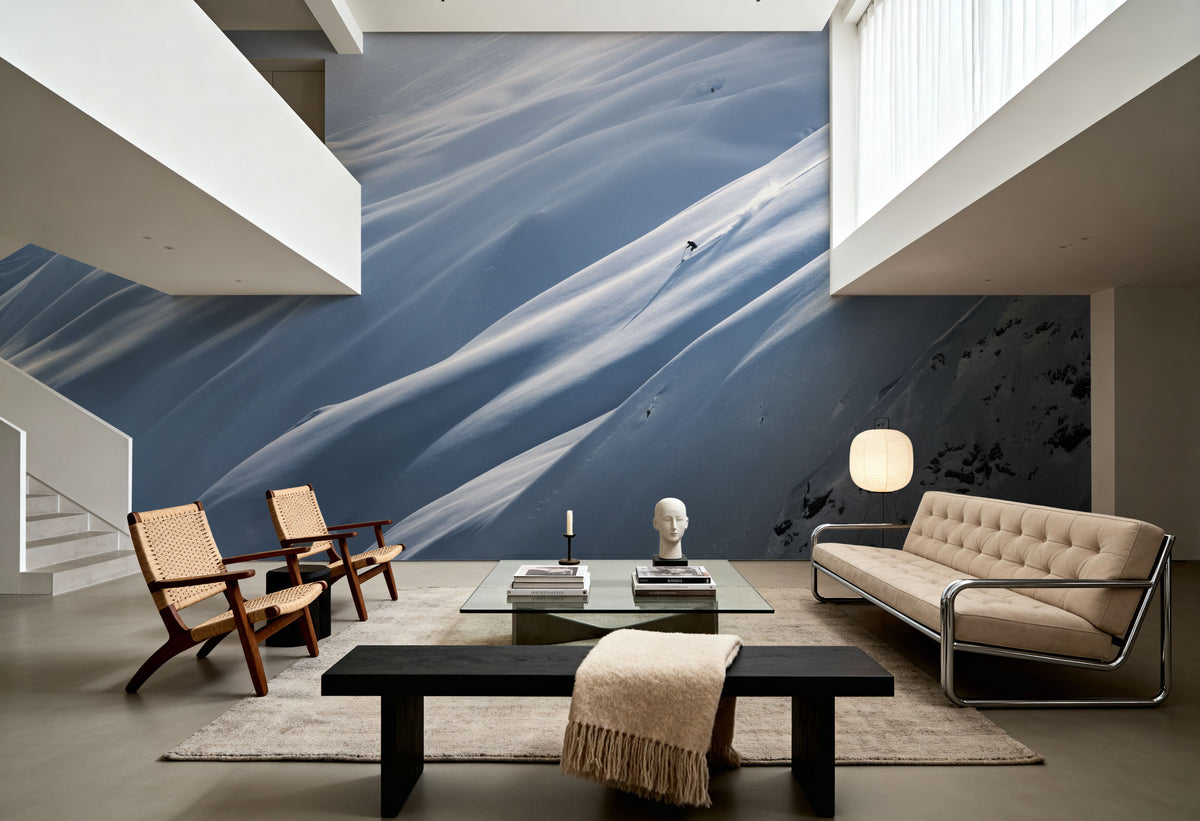 Ski Free Mural Wallpaper - room preview 05