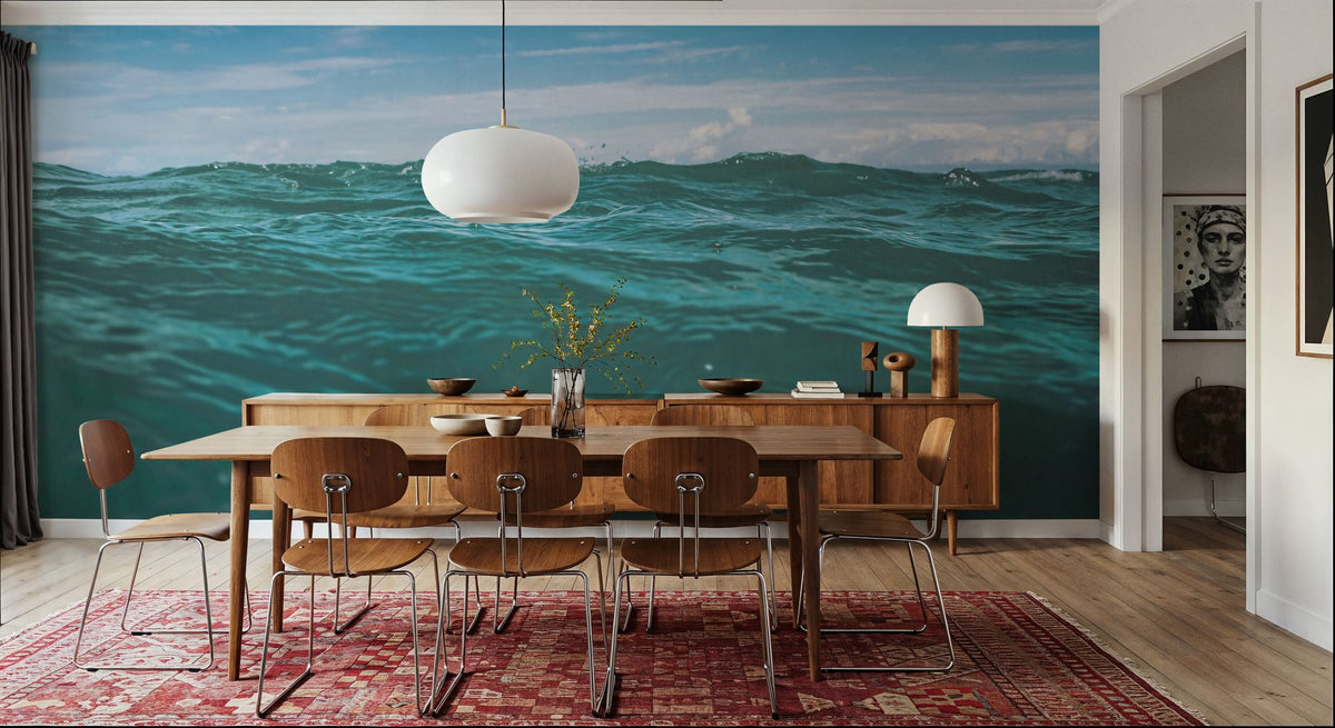 Free in the Ocean Mural Wallpaper - room preview 05