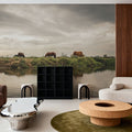 Idyll on the River Mural Wallpaper - room preview 05