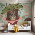 Floralscape Fairies IV Mural Wallpaper - room preview 05