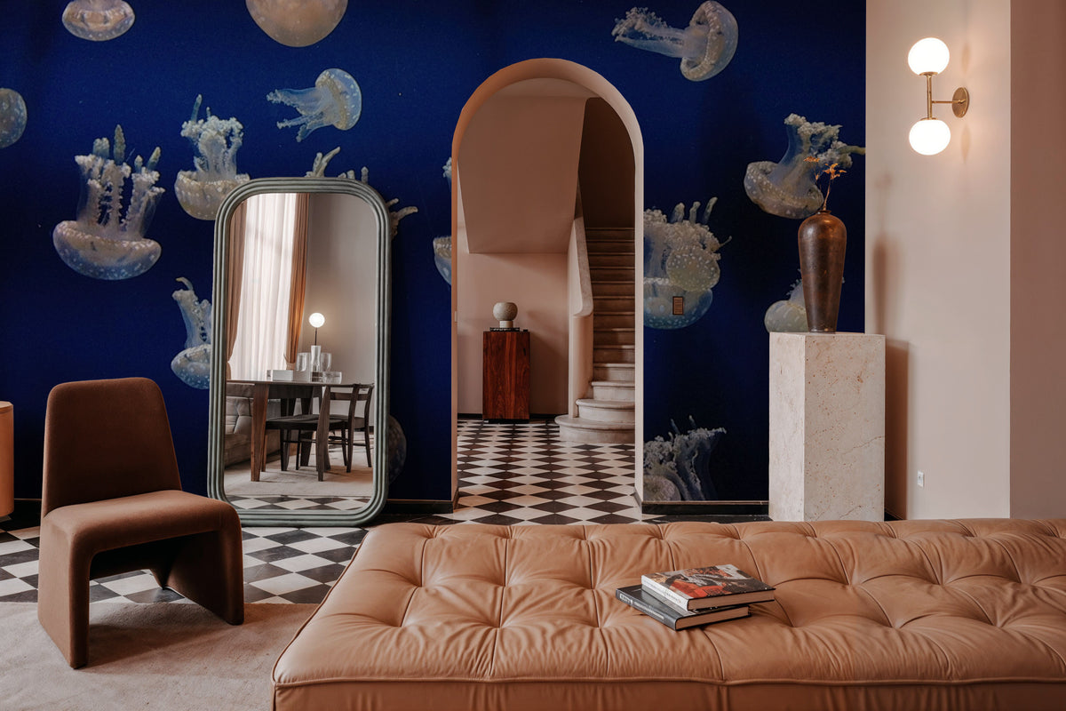 Jellyfish Mural Wallpaper - room preview 05