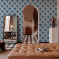 Seafood Shanty Baby Blue I Mural Wallpaper - room preview 05