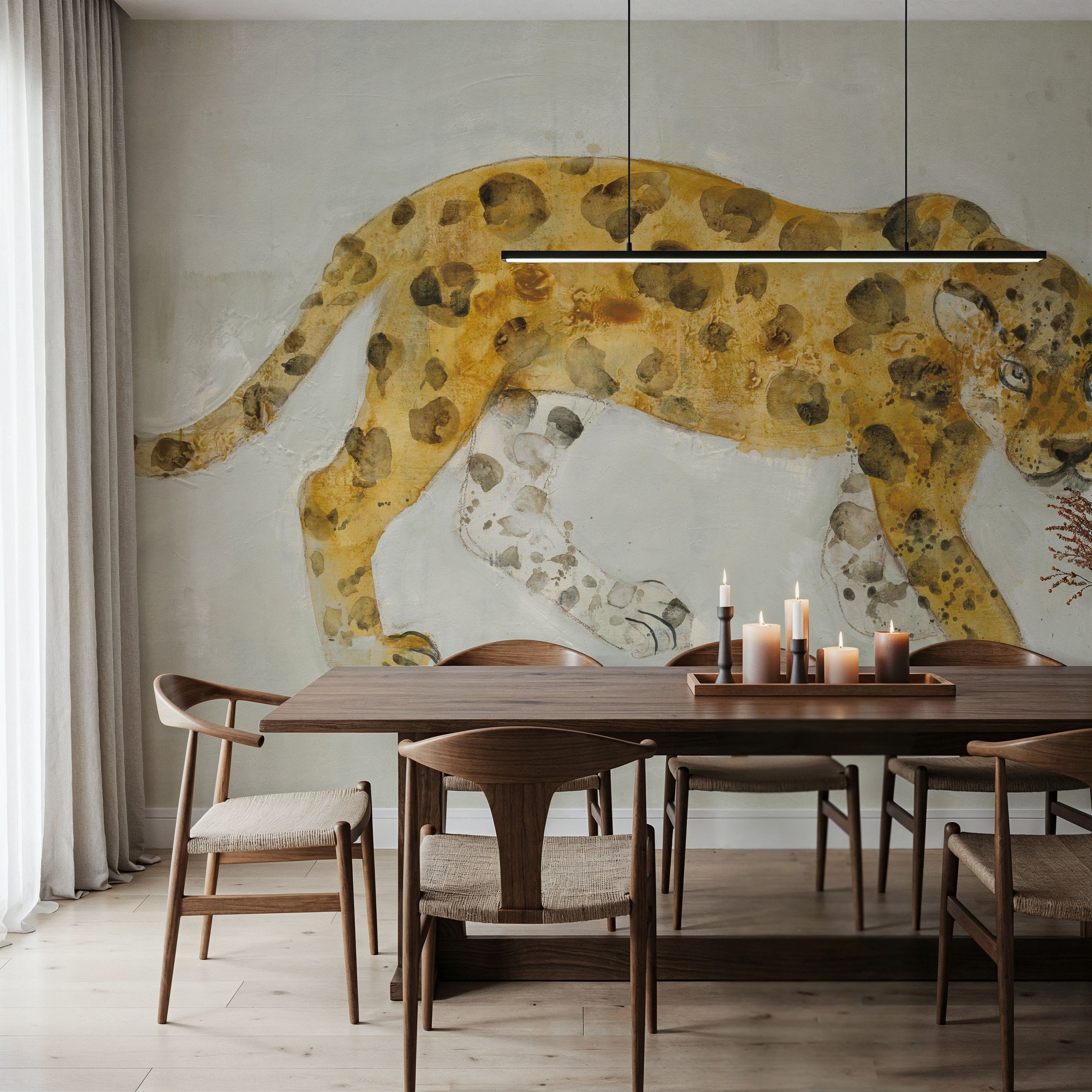 Big Cat I Mural Wallpaper