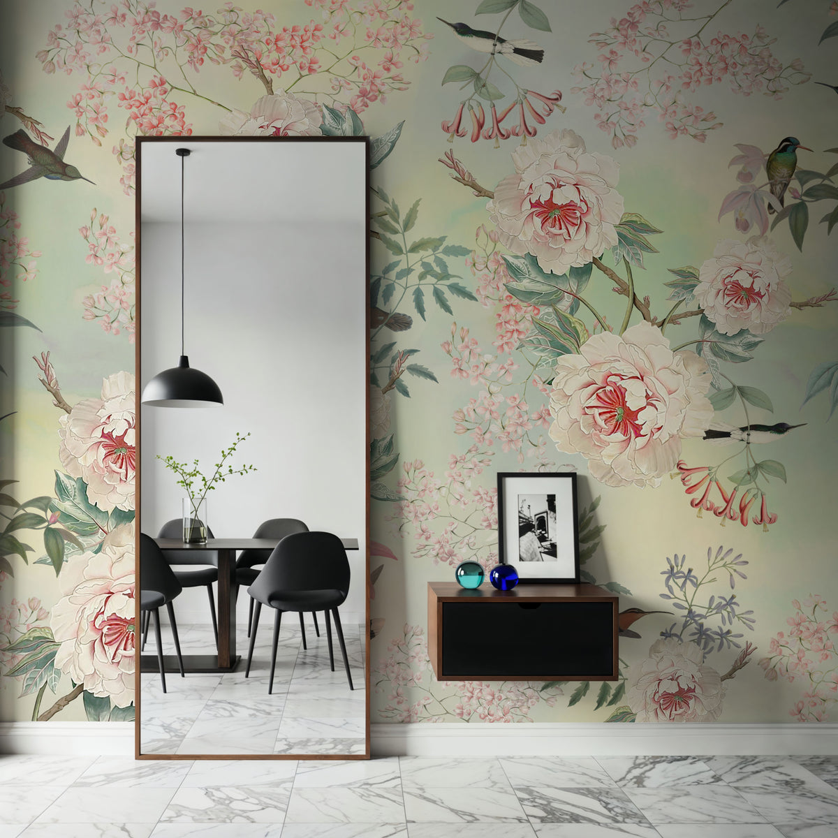 Birds Delight Mural Wallpaper - room preview 05