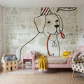 Puppy Love VIII Mural Wallpaper - room preview 05