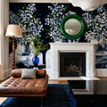 Florals in Glass Mural Wallpaper - room preview 05