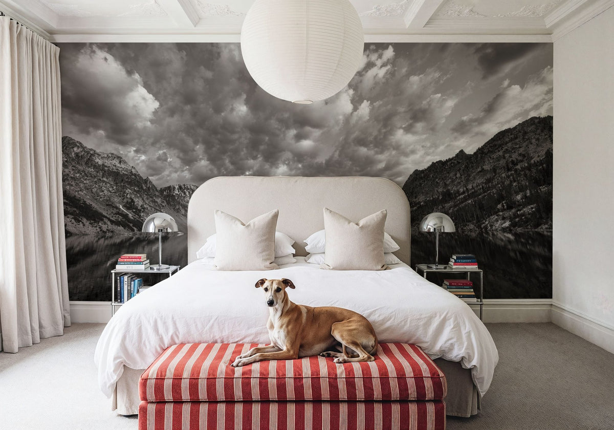Sawtooth Lake Mural Wallpaper - room preview 05