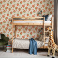 Heartful Strawberries Mural Wallpaper - room preview 05