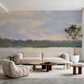 Peace Sunrise on the Water Mural Wallpaper - room preview 05