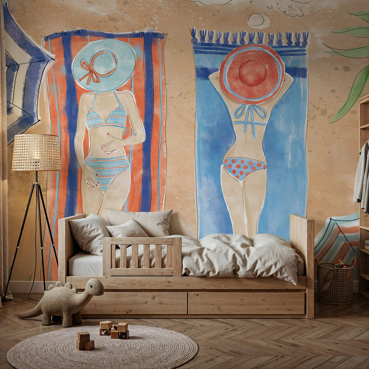 Sunkissed III Beach Mural Wallpaper - room preview 05