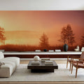 Sweden Sunrise Mural Wallpaper - room preview 05