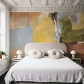 Crossing the River Mural Wallpaper - room preview 05
